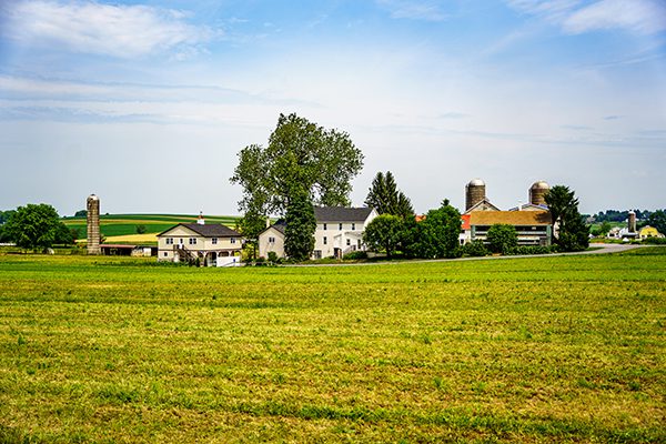 Lancaster County Amish farm