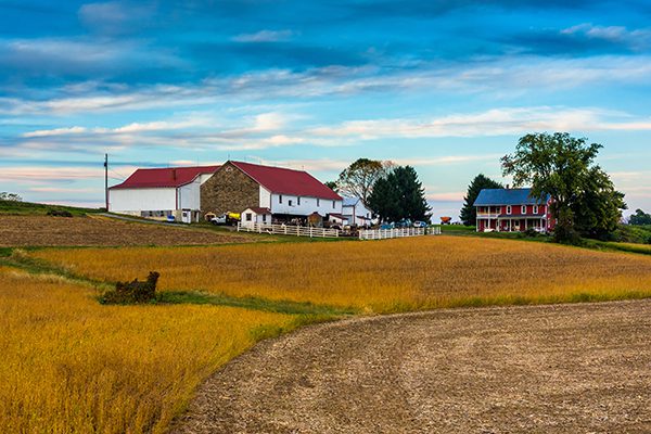 A farm in Lancaster County, PA